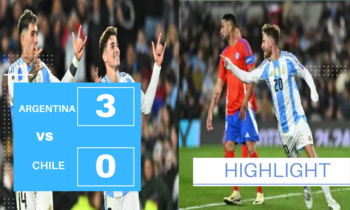 Argentina vs Chile FIFA World Cup 2026 Qualifier.