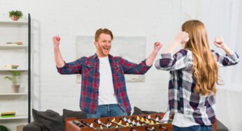 Sport Foosball Fast Paced Competitive Table Action