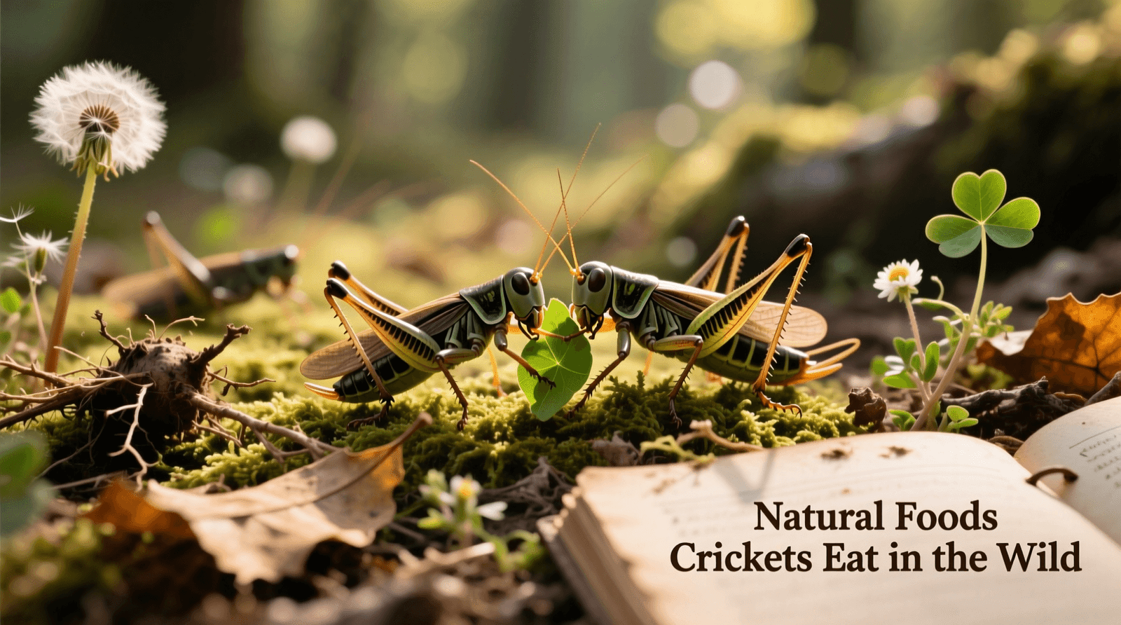 What Do Crickets Eat? Complete Guide to Their Diet 2 Natural Foods Crickets Eat in the Wild
