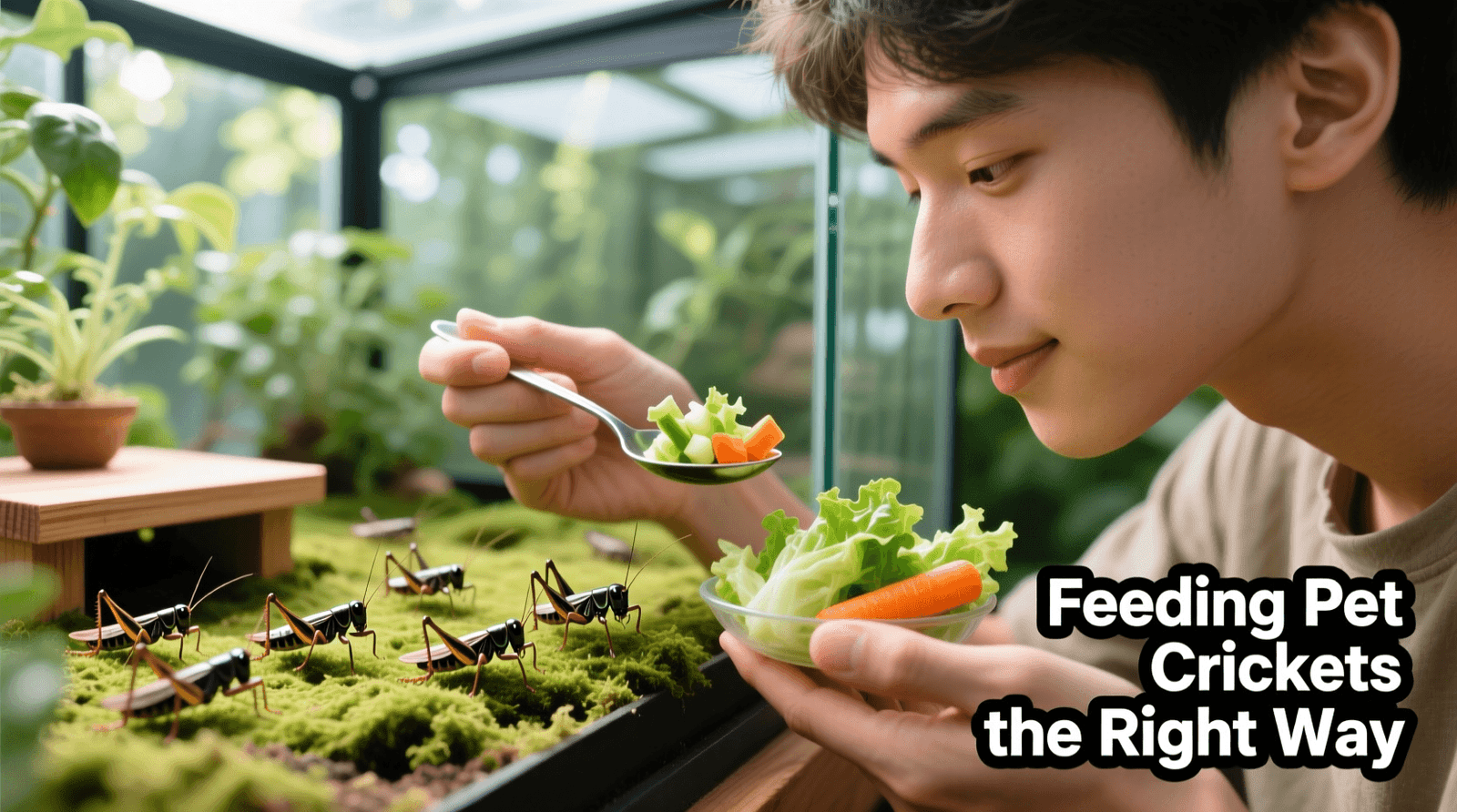 What Do Crickets Eat? Complete Guide to Their Diet 3 Feeding Pet Crickets the Right Way