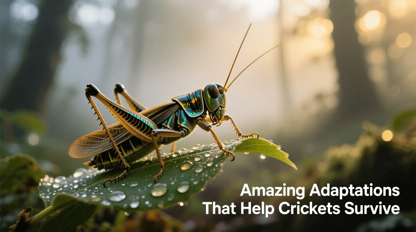 How Long Can Crickets Live Without Food? 3 Amazing Adaptations That Help Crickets Survive