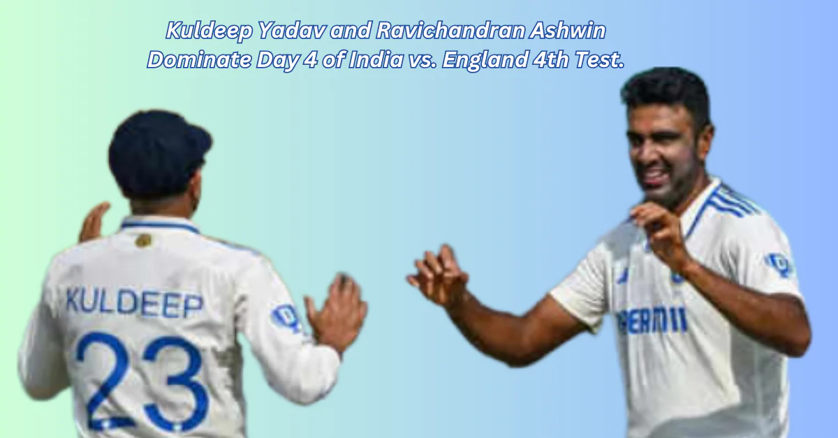 India England 4th Test Day 4